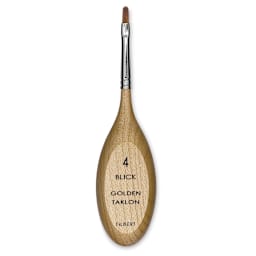 Blick Egg Handled Brush - Filbert, Size 4