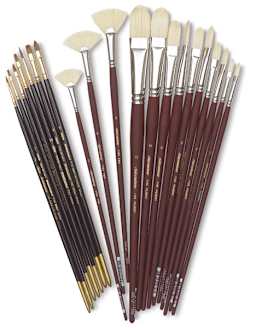 John Howard Sanden Brush Sets - 28 Pc Student Set, assorted styles and types
