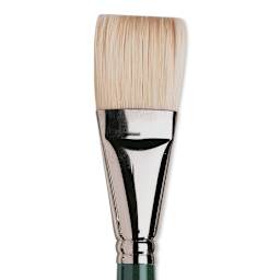 Winsor & Newton Winton Hog Bristle Brush - Bright, Long Handle, Size 16