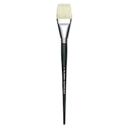 Winsor & Newton Winton Hog Bristle Brush - Bright, Long Handle, Size 18