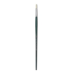 Winsor & Newton Winton Hog Bristle Brush - Round, Long Handle, Size 4