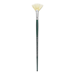 Winsor & Newton Winton Hog Bristle Brush - Fan, Long Handle, Size 8