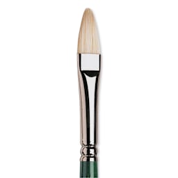 Winsor & Newton Winton Hog Bristle Brush - Filbert, Long Handle, Size 6