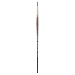 Winsor & Newton Monarch Mongoose Brush - Round, Long Handle, Size 4