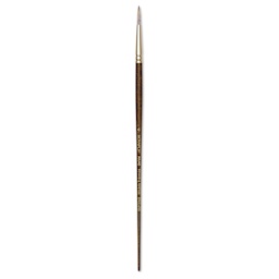 Winsor & Newton Monarch Mongoose Brush - Round, Long Handle, Size 6