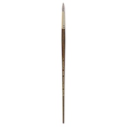 Winsor & Newton Monarch Mongoose Brush - Round, Long Handle, Size 8