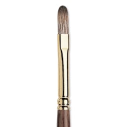Winsor & Newton Monarch Mongoose Brush - Filbert, Long Handle, Size 2