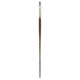 Winsor & Newton Monarch Mongoose Brush - Filbert, Long Handle, Size 4