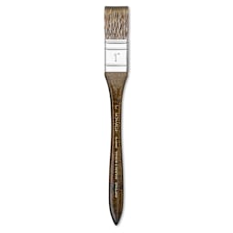 Winsor & Newton Monarch Mongoose Brush - Glazing, Short Handle, 1"