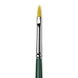 Da Vinci Nova Brush - Filbert, Long Handle, Size 2 close up