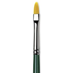 Da Vinci Nova Brush - Filbert, Long Handle, Size 4 close up