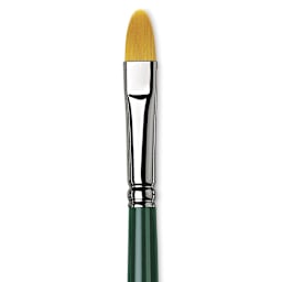 Da Vinci Nova Brush - Filbert, Long Handle, Size 10 close up