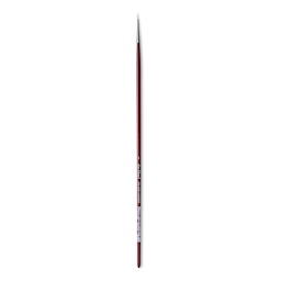 Da Vinci Kolinsky Red Oil Sable Brush - Round, Long Handle