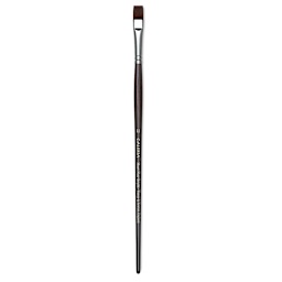 Winsor & Newton Galeria Brush - Bright, Size 12, Long Handle (full length of brush)