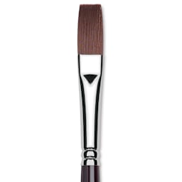 Winsor & Newton Galeria Brush - Flat, Long Handle, Size 12