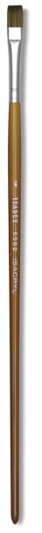 Isabey Isacryl Synthetic Brushes - Bright Brush shown upright