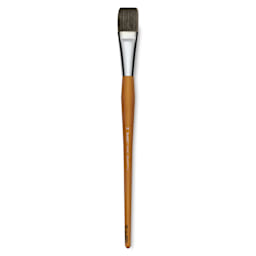 Isabey Isacryl Brush - Bright, Long Handle, Size 14