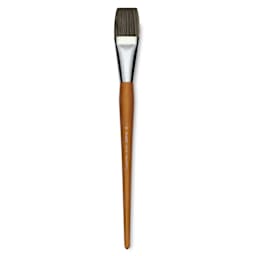 Isabey Isacryl Brush - Bright, Long Handle, Size 18