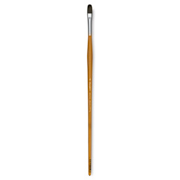 Isabey Isacryl Brush - Filbert, Long Handle, Size 4