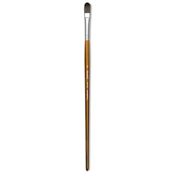 Isabey Isacryl Brush - Filbert, Long Handle, Size 6