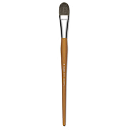 Isabey Isacryl Brush - Filbert, Long Handle, Size 14