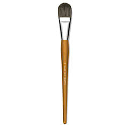 Isabey Isacryl Brush - Filbert, Long Handle, Size 18