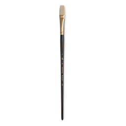 Princeton Series 6300 Dakota Synthetic Bristle Brush - Flat, Long Handle, Size 8