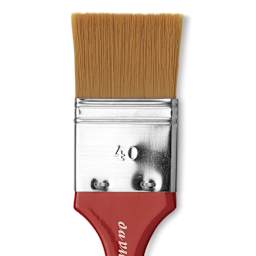 Da Vinci Cosmotop Spin Brush - Flat Wash, Short Handle, Size 40 close up