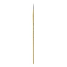 Blick Academic White Synthetic Brush - Flat, Size 0