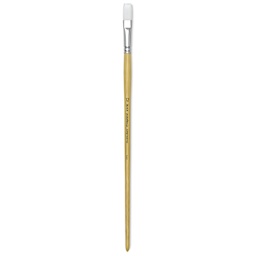 Blick Academic White Synthetic Brush - Flat, Size 12