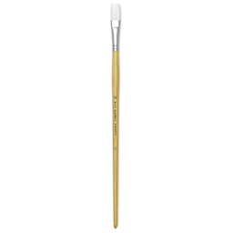 Blick Academic White Synthetic Brush - Flat, Size 16