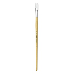 Blick Academic White Synthetic Brush - Flat, Size 16