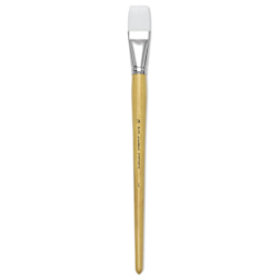 Blick Academic White Synthetic Brush - Flat, Size 24