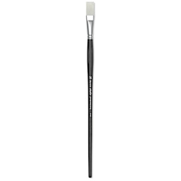 Blick Studio Synthetic Brush - Flat, Long Handle, Size 16