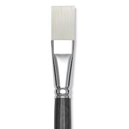 Blick Studio Synthetic Brush - Flat, Long Handle, Size 20, close-up
