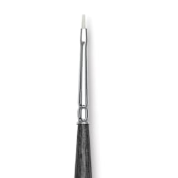 Blick Studio Synthetic Brush - Bright, Long Handle, Size 0, close-up