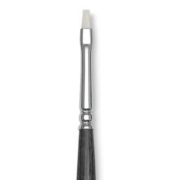 Blick Studio Synthetic Brush - Bright, Long Handle, Size 4, close-up