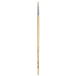 Da Vinci Top Acryl Synthetic Brush - Round, Long Handle, Size 8