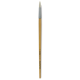 Da Vinci Top Acryl Synthetic Brush - Round, Long Handle, Size 14