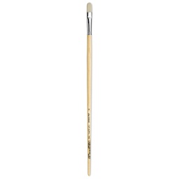 Da Vinci Top Acryl Synthetic Brush - Filbert, Long Handle, Size 8