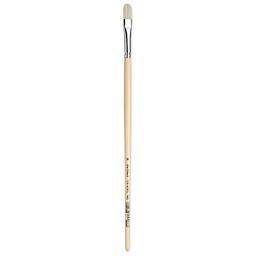 Da Vinci Top Acryl Synthetic Brush - Filbert, Long Handle, Size 10