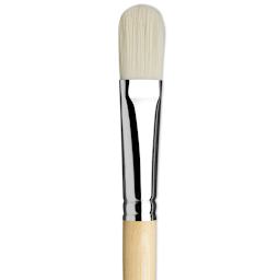 Da Vinci Top Acryl Synthetic Brush - Filbert, Long Handle, Size 24 close up