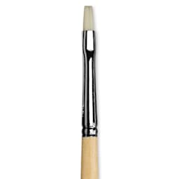Da Vinci Top Acryl Synthetic Brush - Bright, Long Handle, Size 2 close up