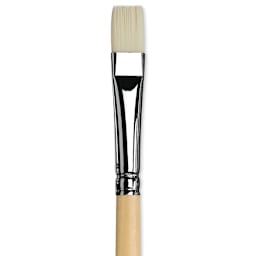 Da Vinci Top Acryl Synthetic Brush - Bright, Long Handle, Size 14 close up