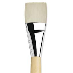 Da Vinci Top Acryl Synthetic Brush - Bright, Long Handle, Size 40 close up