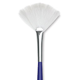 Blick Scholastic Wonder White Brush - Fan, Long Handle, Size 4