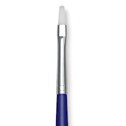 Blick Scholastic Wonder White Brush - Filbert, Long Handle, Size 4 close up