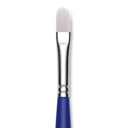 Blick Scholastic Wonder White Brush - Filbert, Long Handle, Size 10 close up