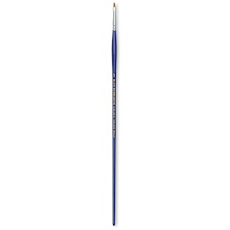 Blick Scholastic Golden Taklon Brush - Bright, Long Handle, Size 1