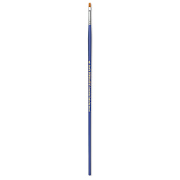Blick Scholastic Golden Taklon Brush - Bright, Long Handle, Size 4